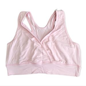 Kindred Bravely French Terry racerback nursing and sleep bra Size L